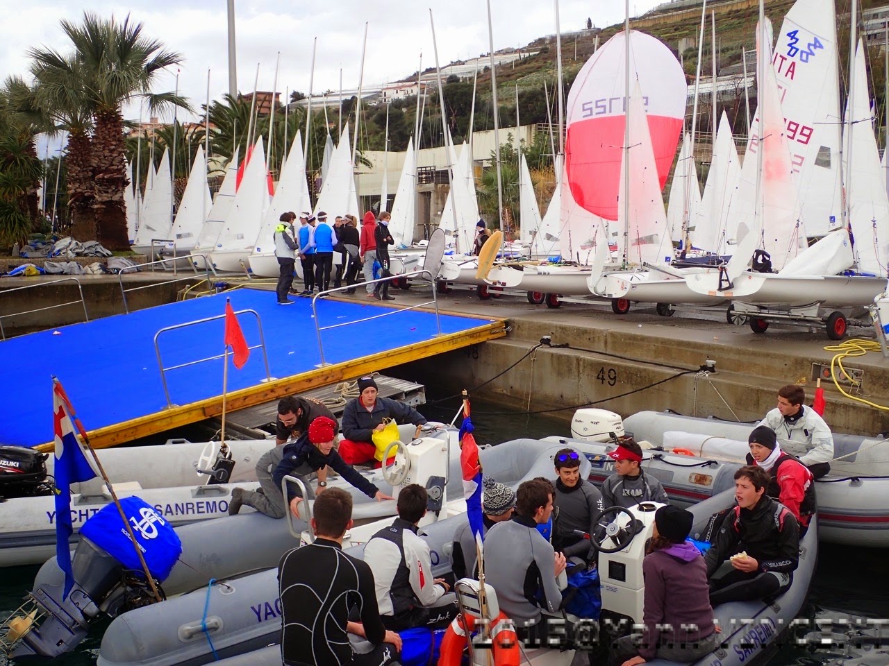 150220 SAN REMO ITA "Carnival regatta 2015" (420) 738 pict.
