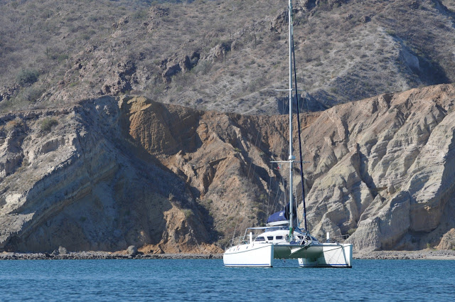 2003-04 ISLA CORONADO to PUNTA SANTO DOMINGO: Our 6 last cruising days in BAJA...